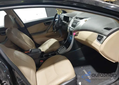 2013 Hyundai Elantra Limited z USA, uszkodzony, nr VIN 5NPDH4AE6DH423220